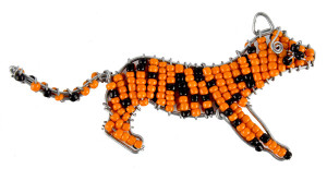 Big 5 Leopard Keyring