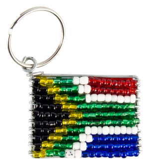 SA Flag Keyring