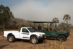 Wilderness Safaris Wildlife Trust supports about 30 conservations projects annually in Southern Africa- Nissan research vehicle