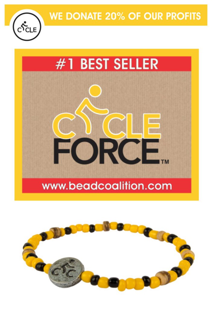 Cycle Force Qhubeka bracelet
