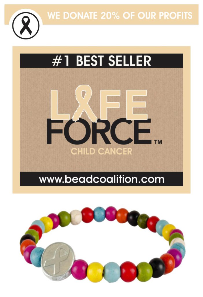 Children's Cancer Bracelet