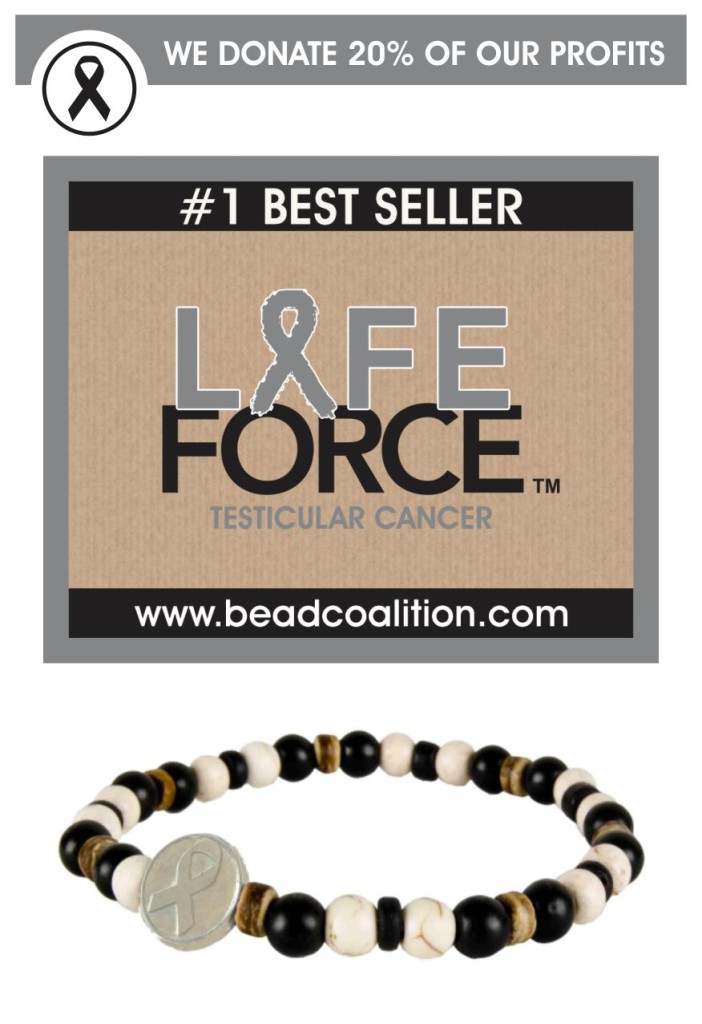Men's Cancer bracelet