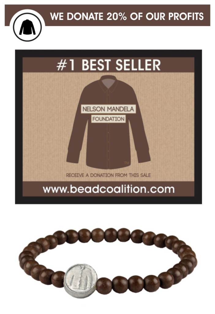 Nelson Mandela Foundation bracelet