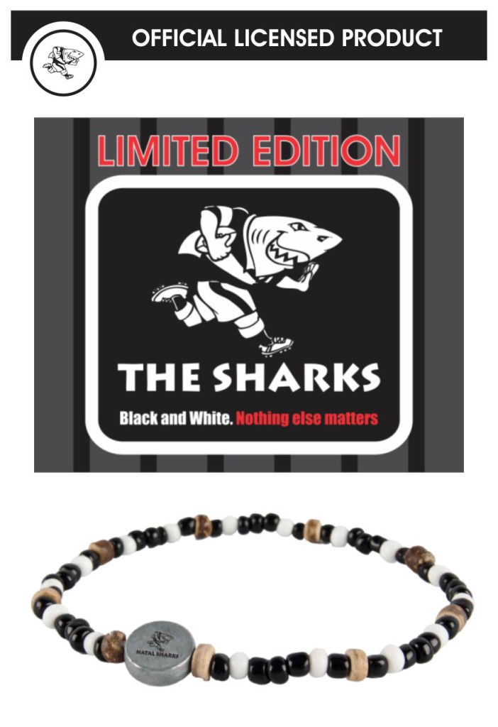 Sharks Rugby bracelet